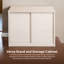 Armoire de rangement et support en érable pour animaux 36 po Deneishia Versa-678493219