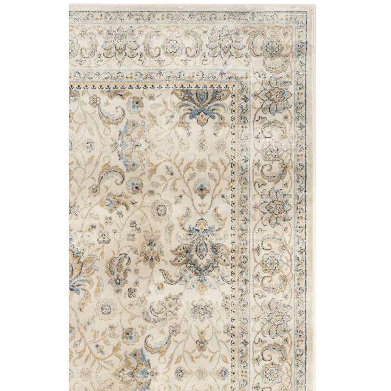 Tapis oriental 100% viscose Persian Garden, Rectangle 6 pi 7 po x 9 pi 6 po