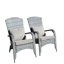 Chaise de patio avec coussins (coussin gris)-1125353246