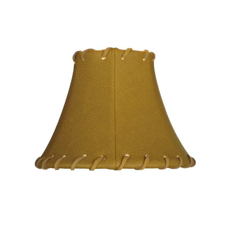 6.25"W X 4.5"H Leather Shade