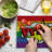 Ambesonne Rainbow Cutting Board Large Size Pop Art Comics Pride Multicolor
