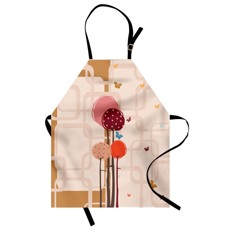 No Pattern Bib Apron