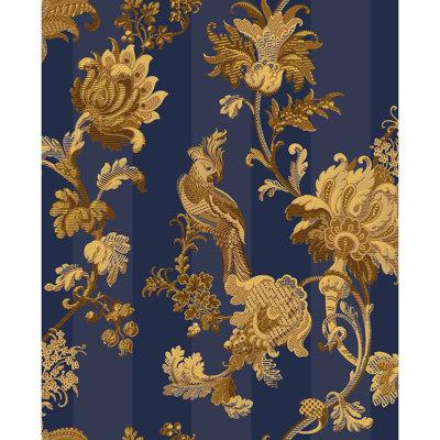 Zerzura Floral Shimmer Wallpaper Roll