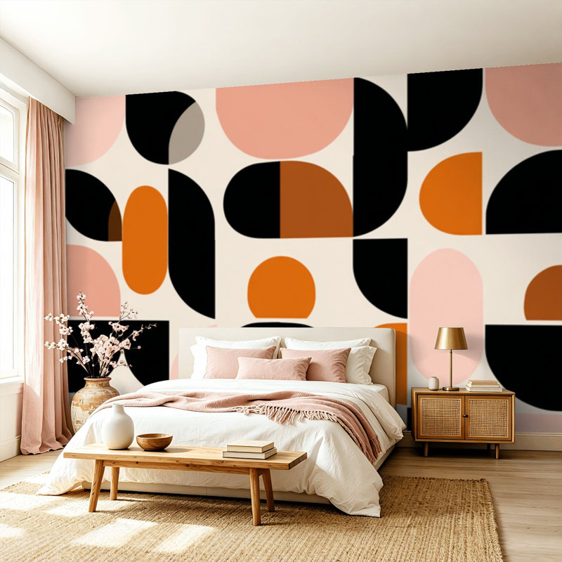 Adhésif mural auto-adhésif et amovible Peel and Stick, 99.6" L x 144" W