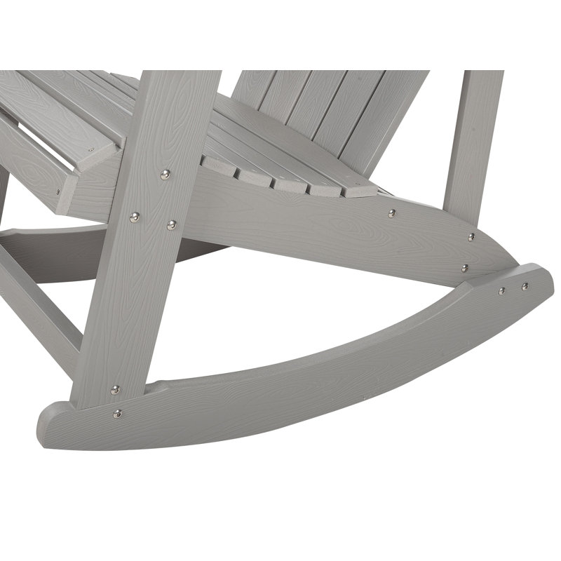 Jost Plastic Rocking Chair, Light Grey