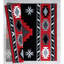Tapis rouge à motif géométrique Sheridan-1946905299