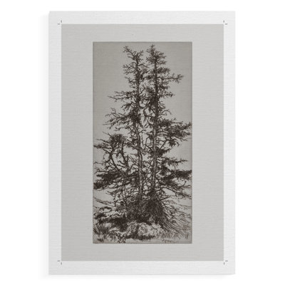 Vintage Landscape CCXXI -Canvas Print Only - NOT FRAMED