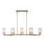 Lustre linéaire 8 lumières Everly Quinn Hibner