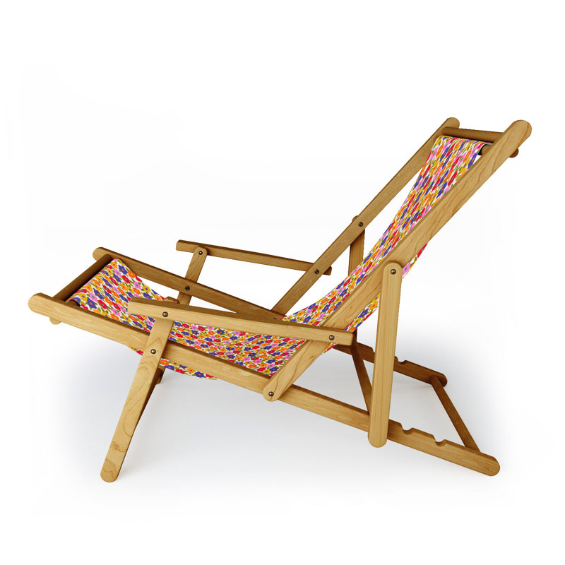 Chaise de terrasse inclinable et pliante Satyevev