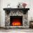 Troy 45"W Electric Fireplace-231370912