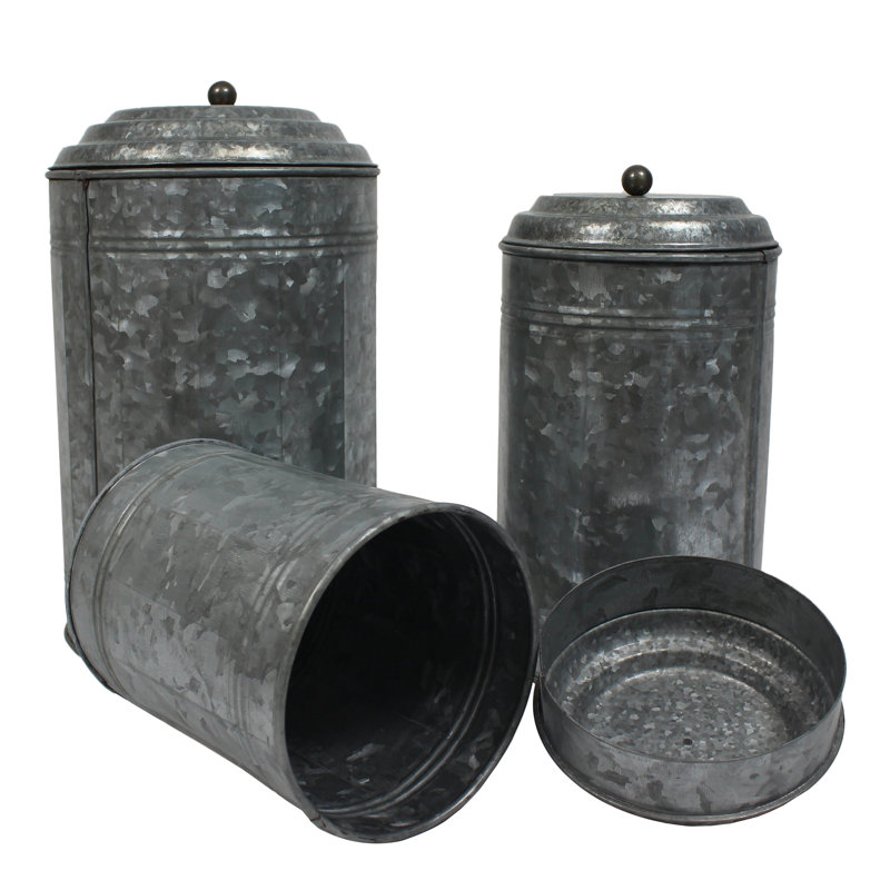 Metal Canister - Set of 3