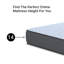 Matelas pour grand lit Destin Cove-2004619543