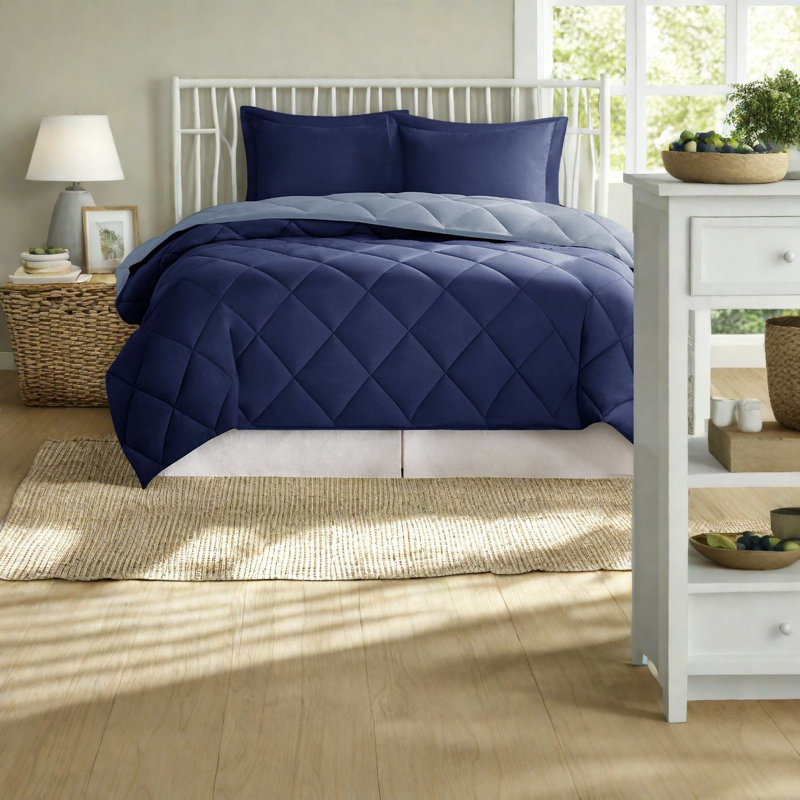 Comfortable Reversible Bedding Sets, Polyester Microfiber, Modern Style For Home