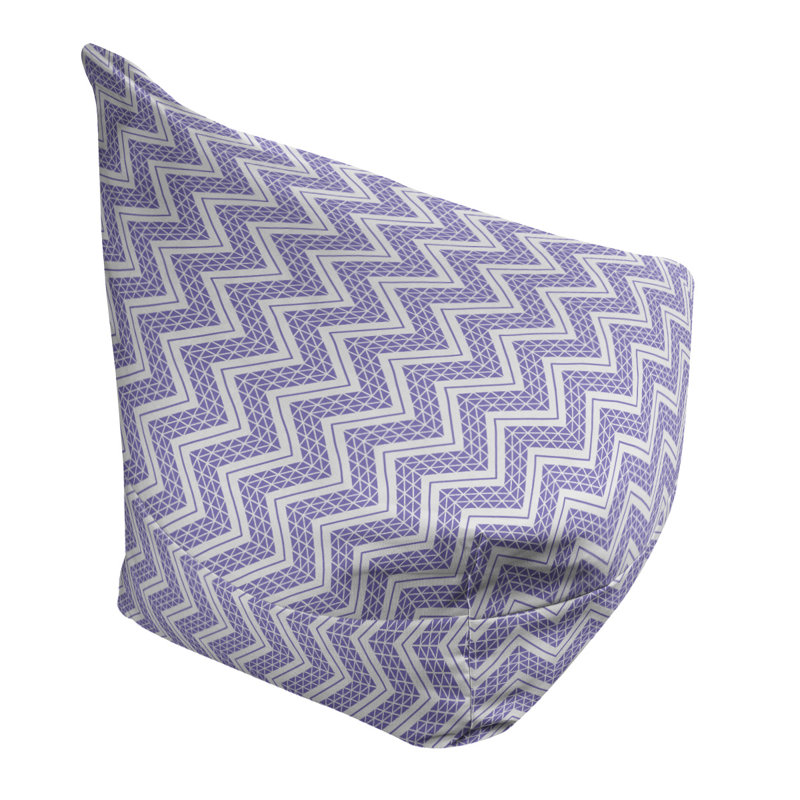 Sac de pois, H 38 po x L 42 po x P 29 po, Bourre en polyester, Mauve