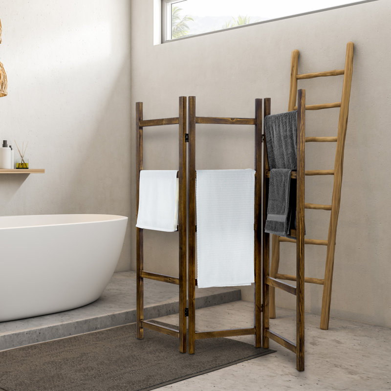 Indoor Towel Quilt Rack