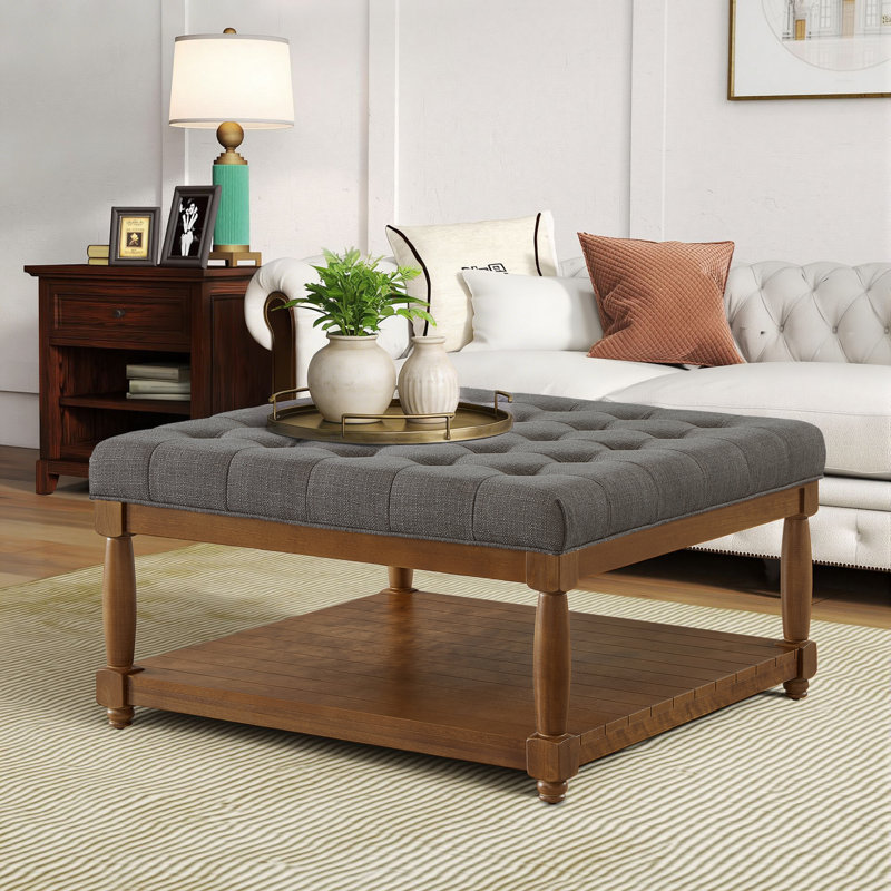 Table basse 33 po, Gris anthracite