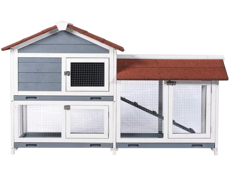 Deux étages avec toit en bois pour l'intérieur et l'extérieur 62 po