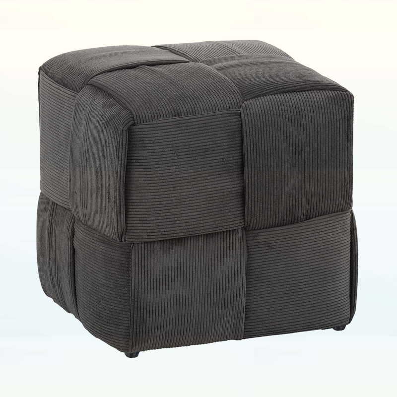 Tabouret polyvalent pour les salons et les chambres, Gris