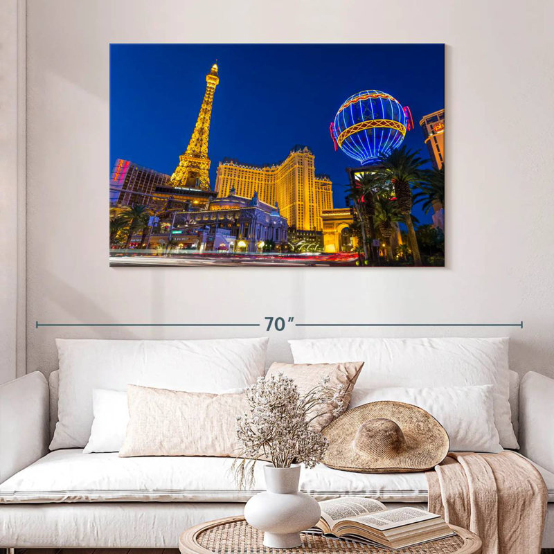 Ravi Las Vegas Paris Lights, H 32 po x l 48 po