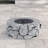 9" H x 28" W Fiber Reinforced Concrete Outdoor Fire pit