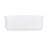 Kingston Brass Aqua Eden 66-Inch Acrylic Oval Double Ended Freestanding Tub with Drain and Anti-Skid Surface
