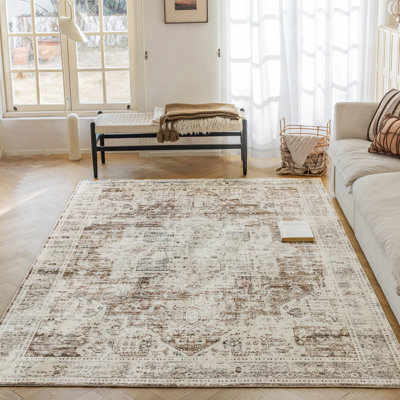 Tapis rectangulaire Nosay avec envers antidérapant