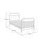 New York Metal Frame Bed-26402743-49105133