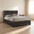 Queen-sized bed with storage function