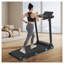 Tapis roulant pliable avec inclinaison de 8% et moteur de 3 HP pour la salle de gym à domicile