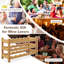 Talik Wine Bottle Rack Yellow