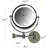 Wall Mounted Vanity Makeup Mirror 8.5 Inch with 7X Magnification and Natural LED Lights, Double-Sided with Hardwired Electrical Connection-1674031896