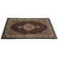 Losh Oriental Area Rug in Black