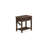 Denison Modern End Table - Rectangle Side Table with a Drawer for Bedroom, Distressed Jacobean-507157533