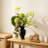 Artificial Flowers With Vase