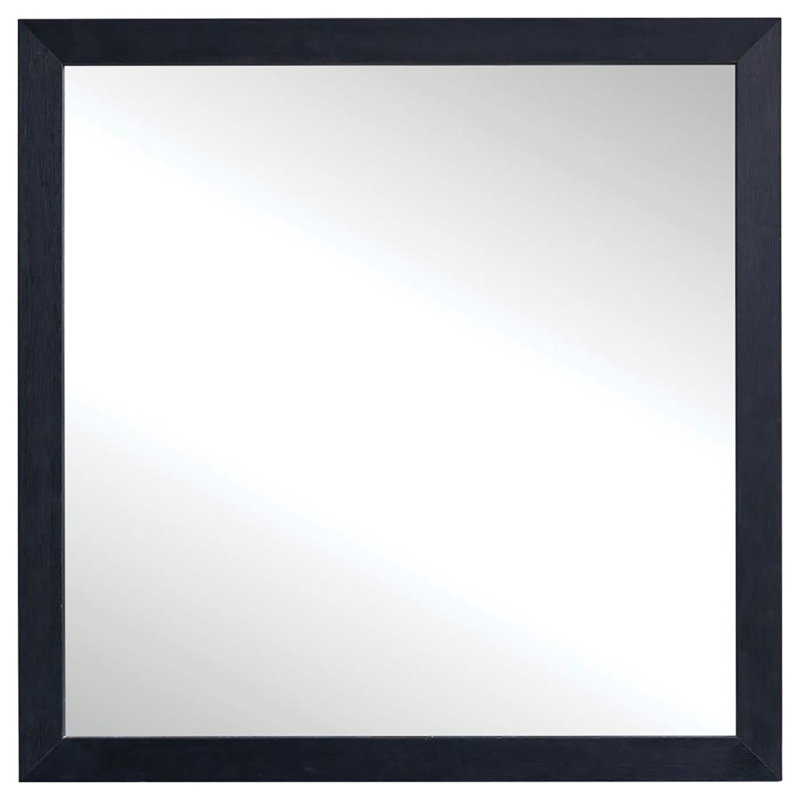 Miroir pour commode Getty, Noir