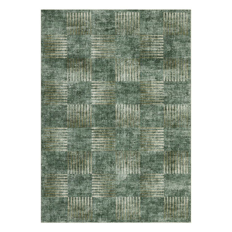 Modern Abstract Area Rugs for Living Room, Anti-Slip Carpet for Living Room, Bedroom