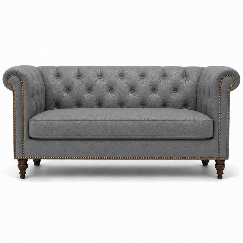 Leather | Pelle Fabric, Gray