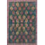 Tribal Paisley Pattern Antique Green Color Indian Agra Rug