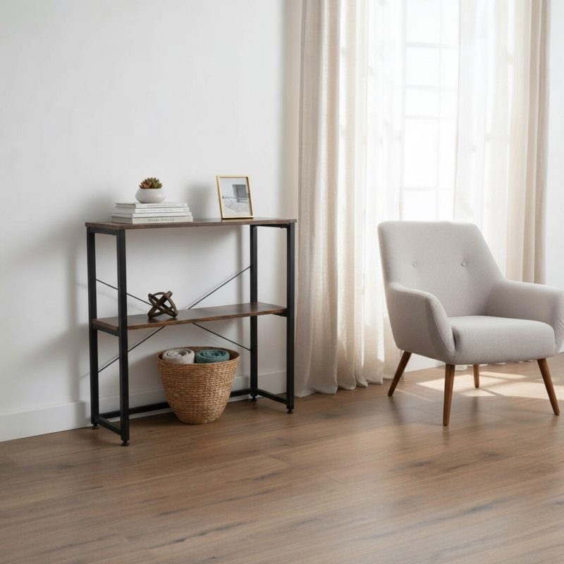 Console 31,7 po, Brun rustique