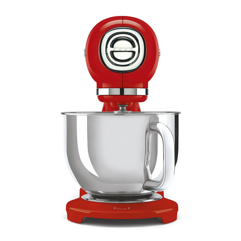 Batteur sur socle 50's en couleur rouge, Rouge