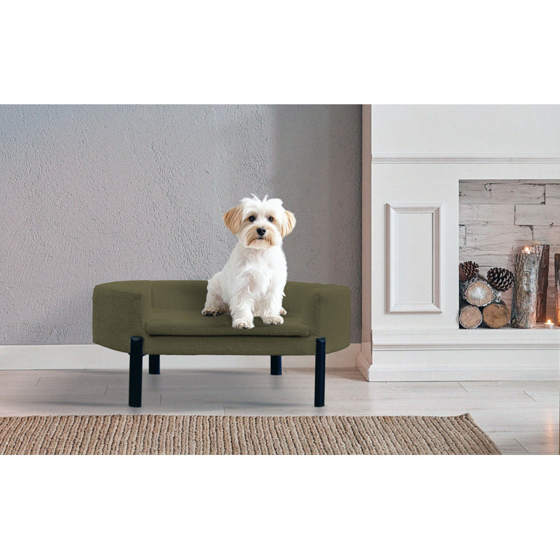 Polyester Pet Bed, Olive