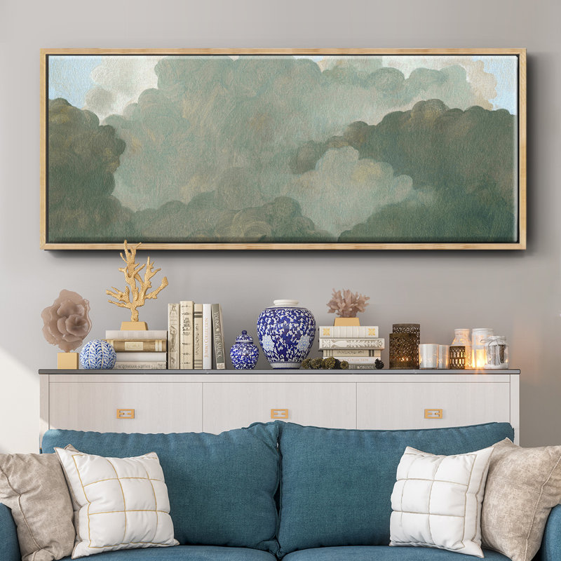 Autumn Thunderstorm I- Framed Canvas
