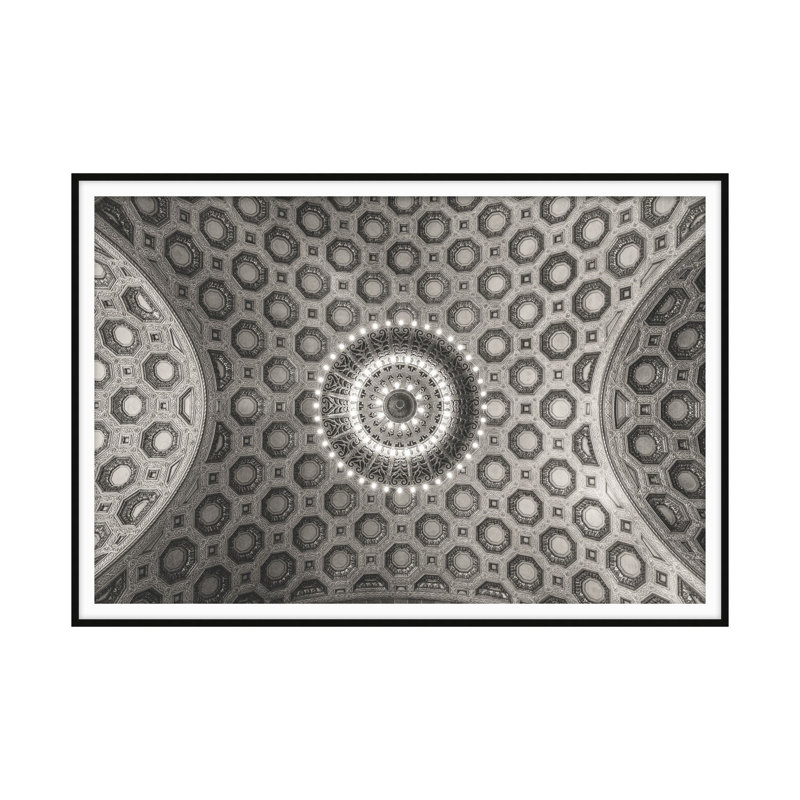 Geometric Thought 1 Print by Angie McMonigal, 37.75" H x 56.75" W