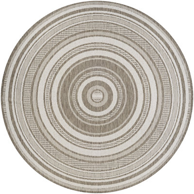 Tapis rayé intérieur / extérieur Sania