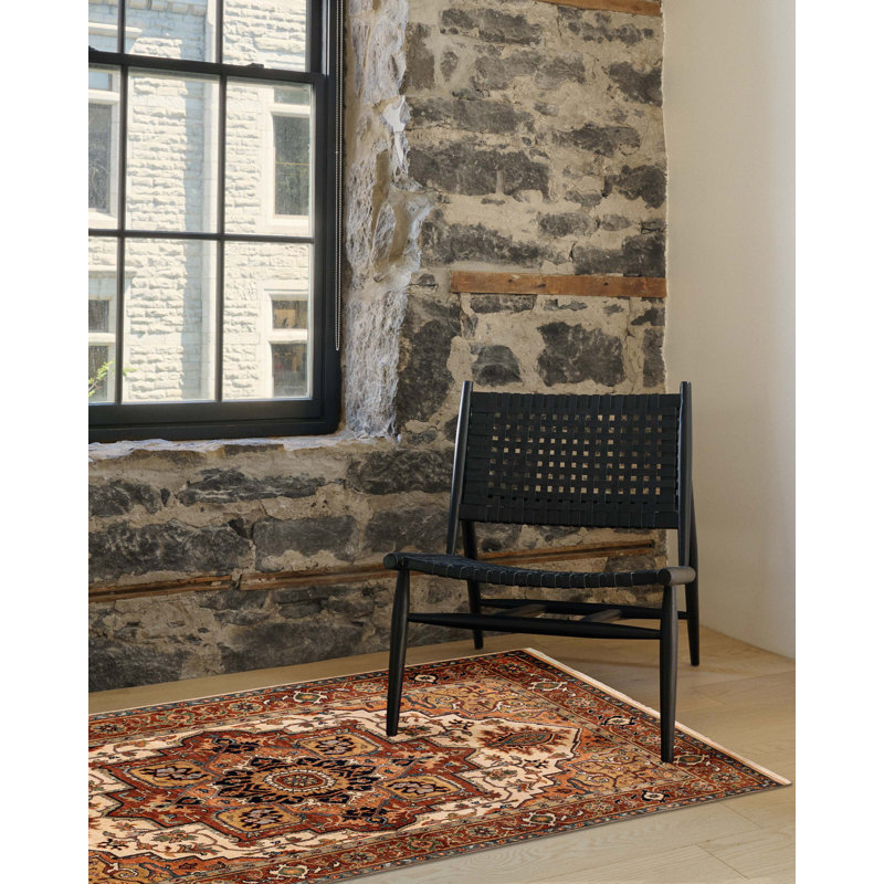Tapis ivoire Jules Sultane 4 pi 10 po x 7 pi 11 po