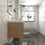 Ensemble de meuble-lavabo mural simple l 24 po Texola-88823373