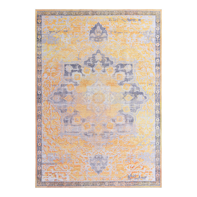 Hymel Oriental Indoor Rug, Rectangle 7'3" x 10'