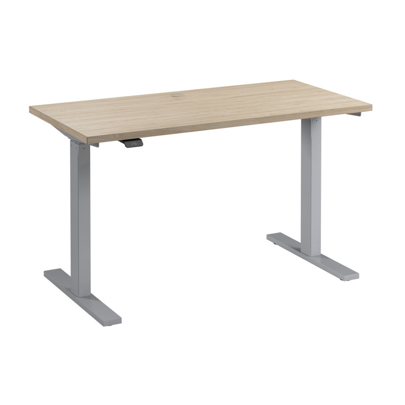 Déplacer le bureau, Gris froid métallique, L 47,6 po x P 23,62 po