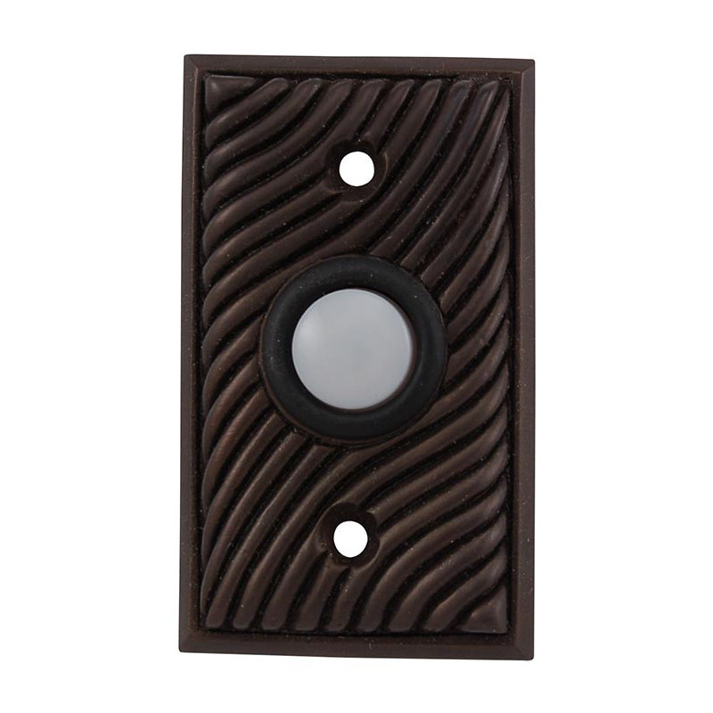 Sanzio Push Button, Oil-Rubbed Bronze