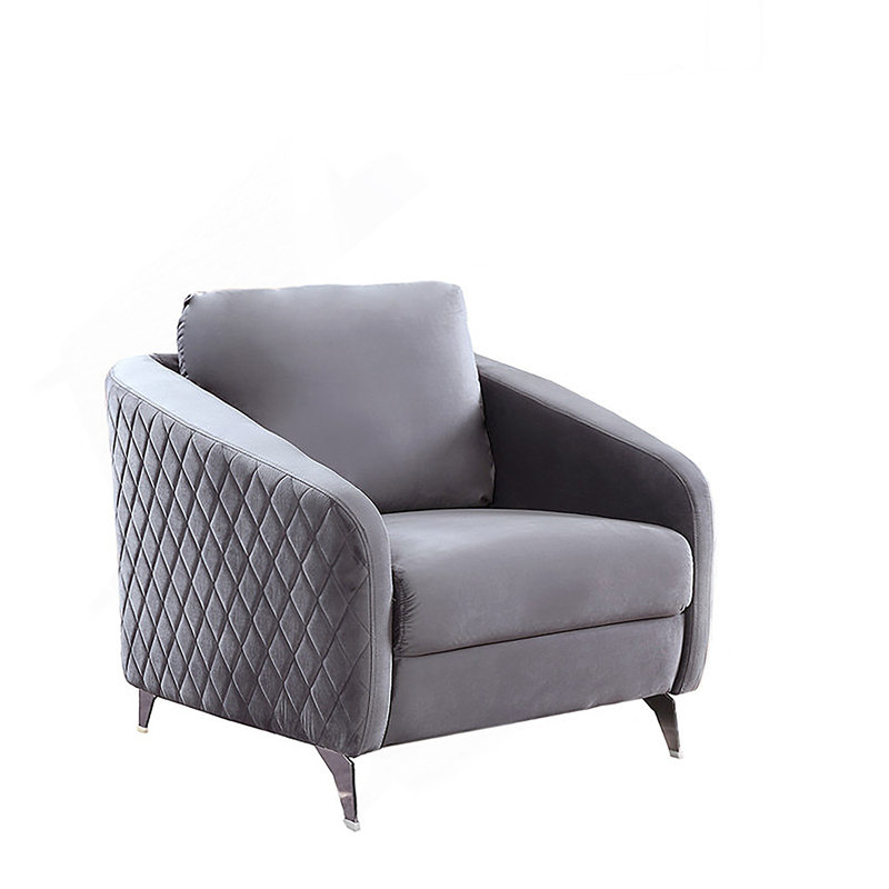 Fauteuil d'appoint 36 po, Gris